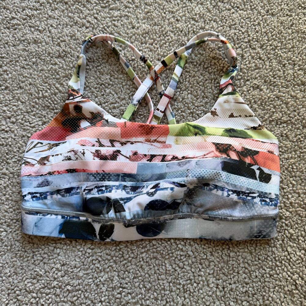 Lululemon Women’s Enlight Energy Bra Multicolor Size 6 W2BDAS